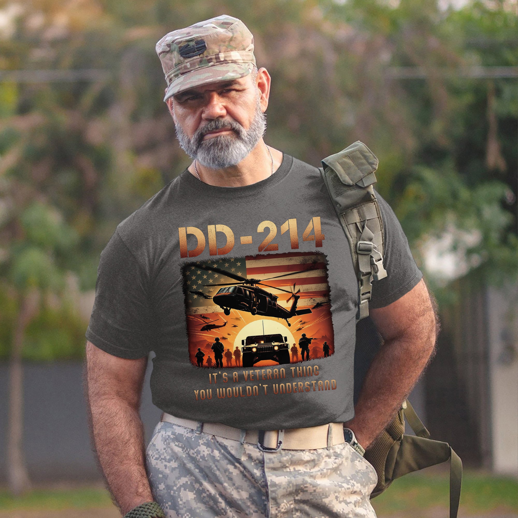 DD 214 It’s a Veteran Thing You Wouldn’t Understand US Military Pride T-Shirt
