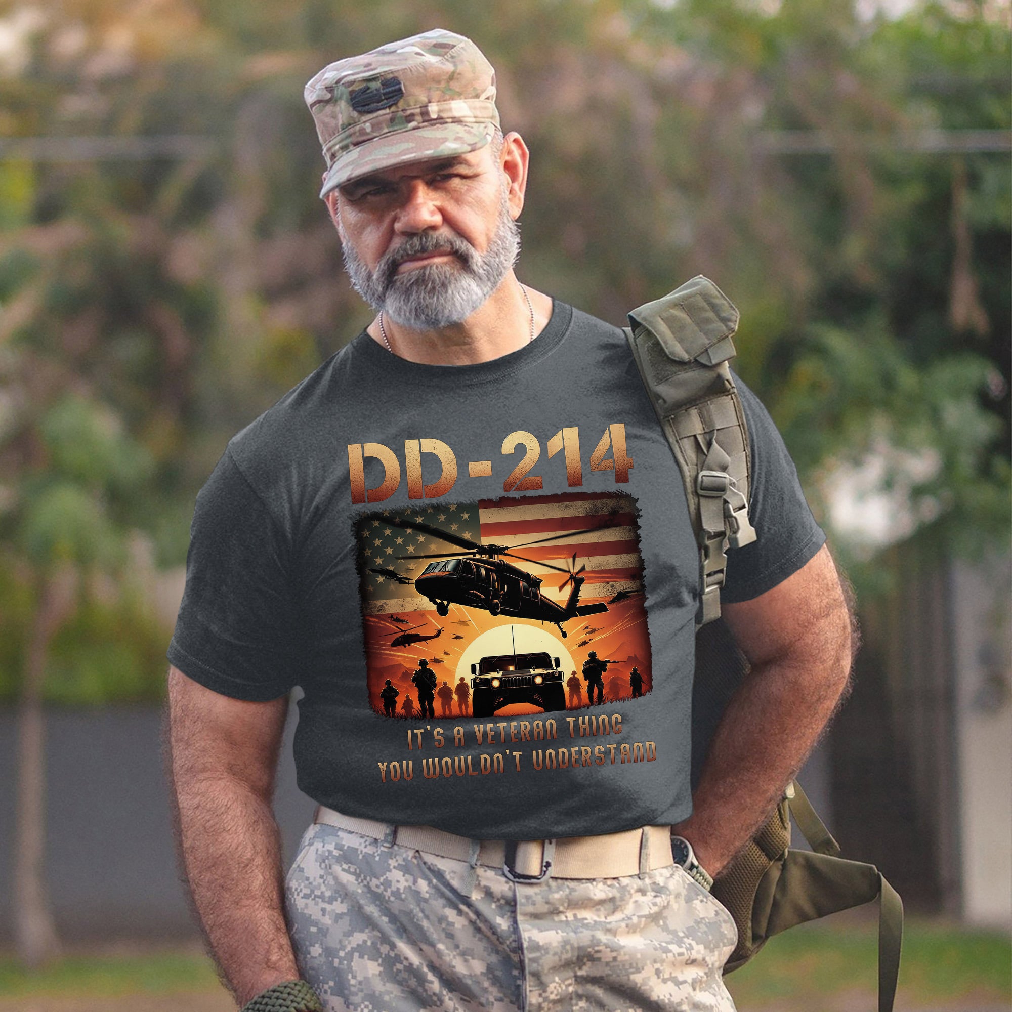 DD 214 It’s a Veteran Thing You Wouldn’t Understand US Military Pride T-Shirt