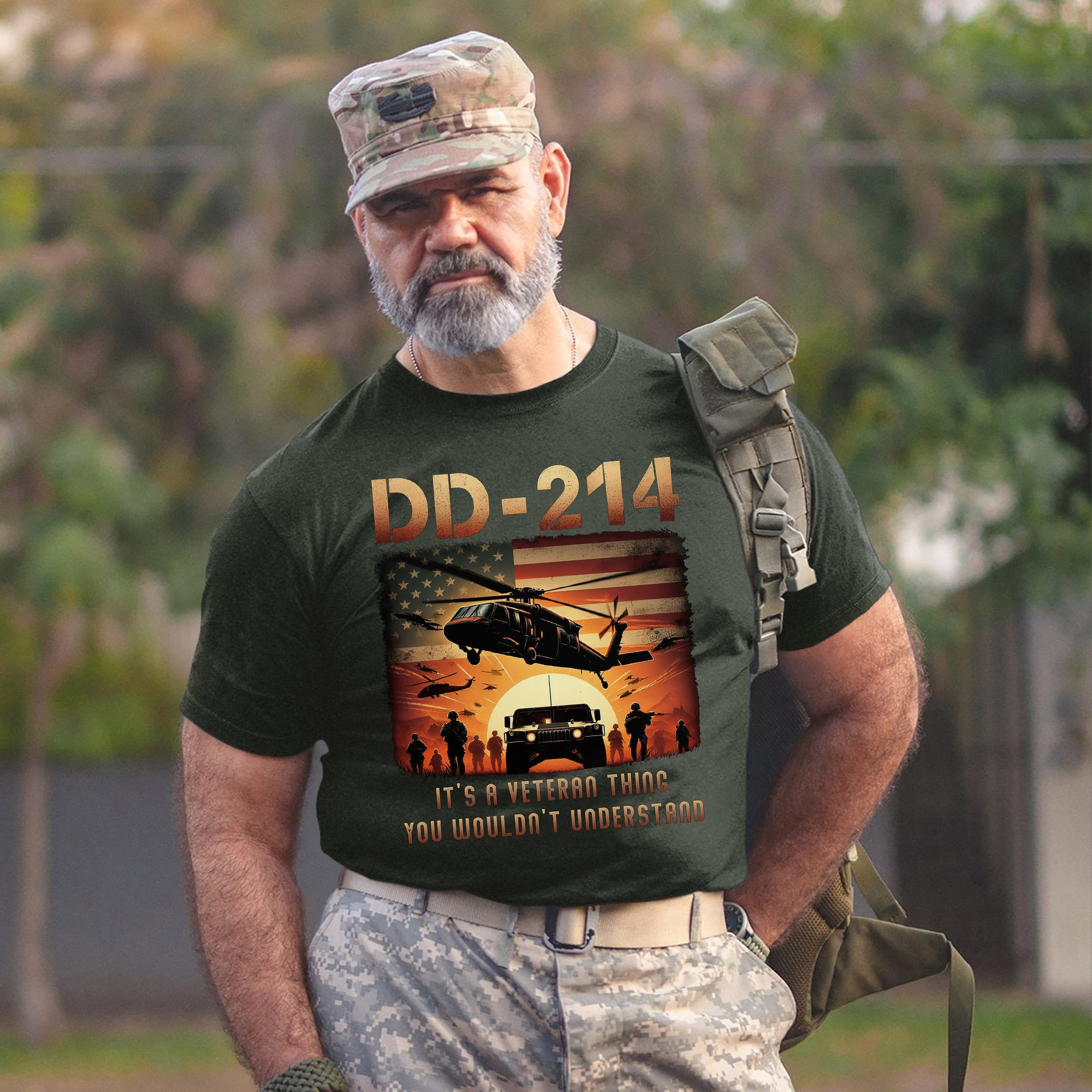 DD 214 It’s a Veteran Thing You Wouldn’t Understand US Military Pride T-Shirt