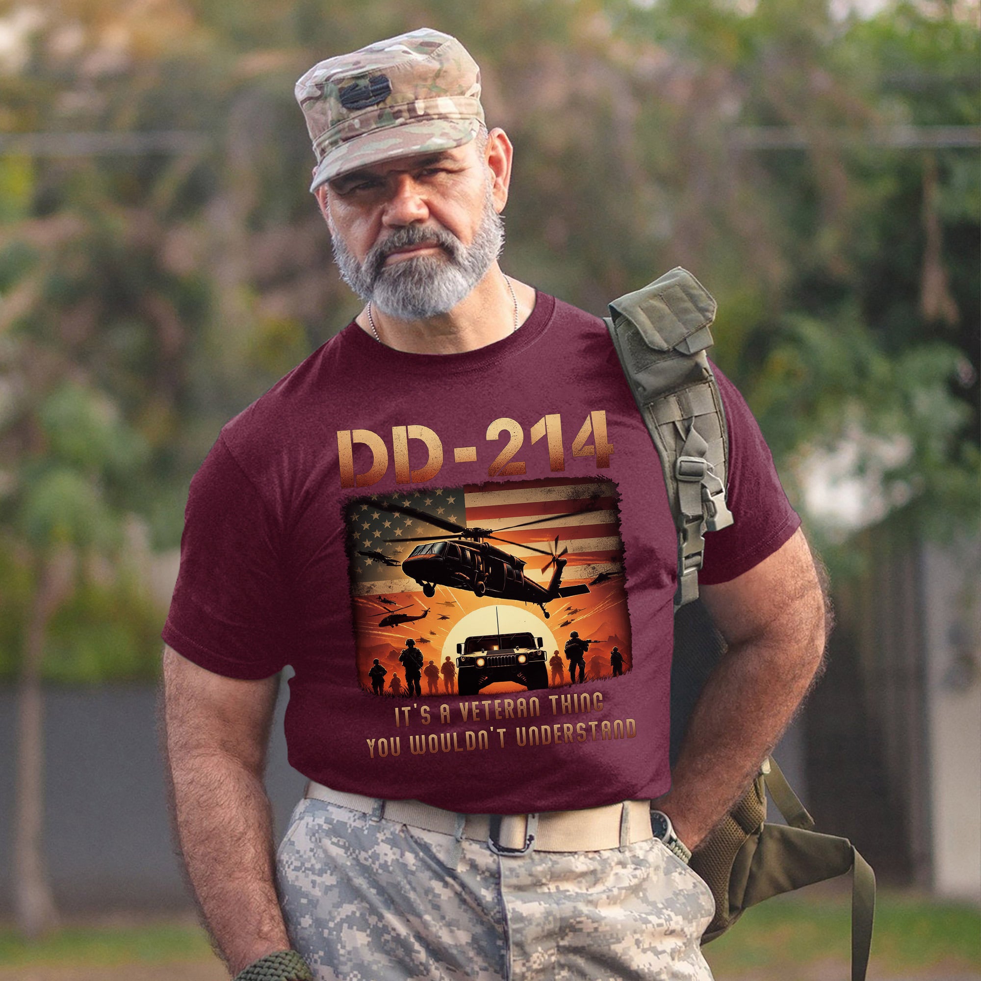 DD 214 It’s a Veteran Thing You Wouldn’t Understand US Military Pride T-Shirt