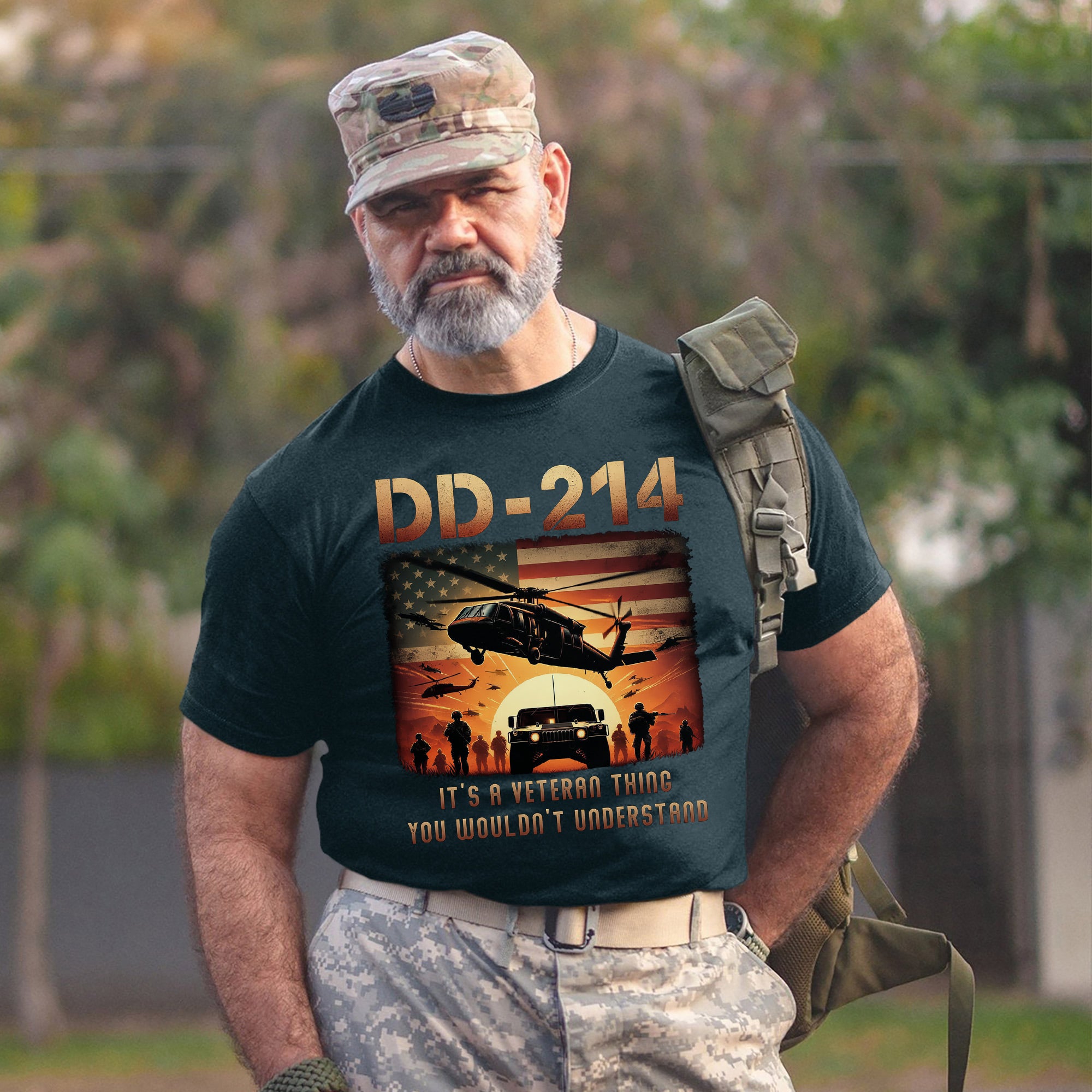 DD 214 It’s a Veteran Thing You Wouldn’t Understand US Military Pride T-Shirt