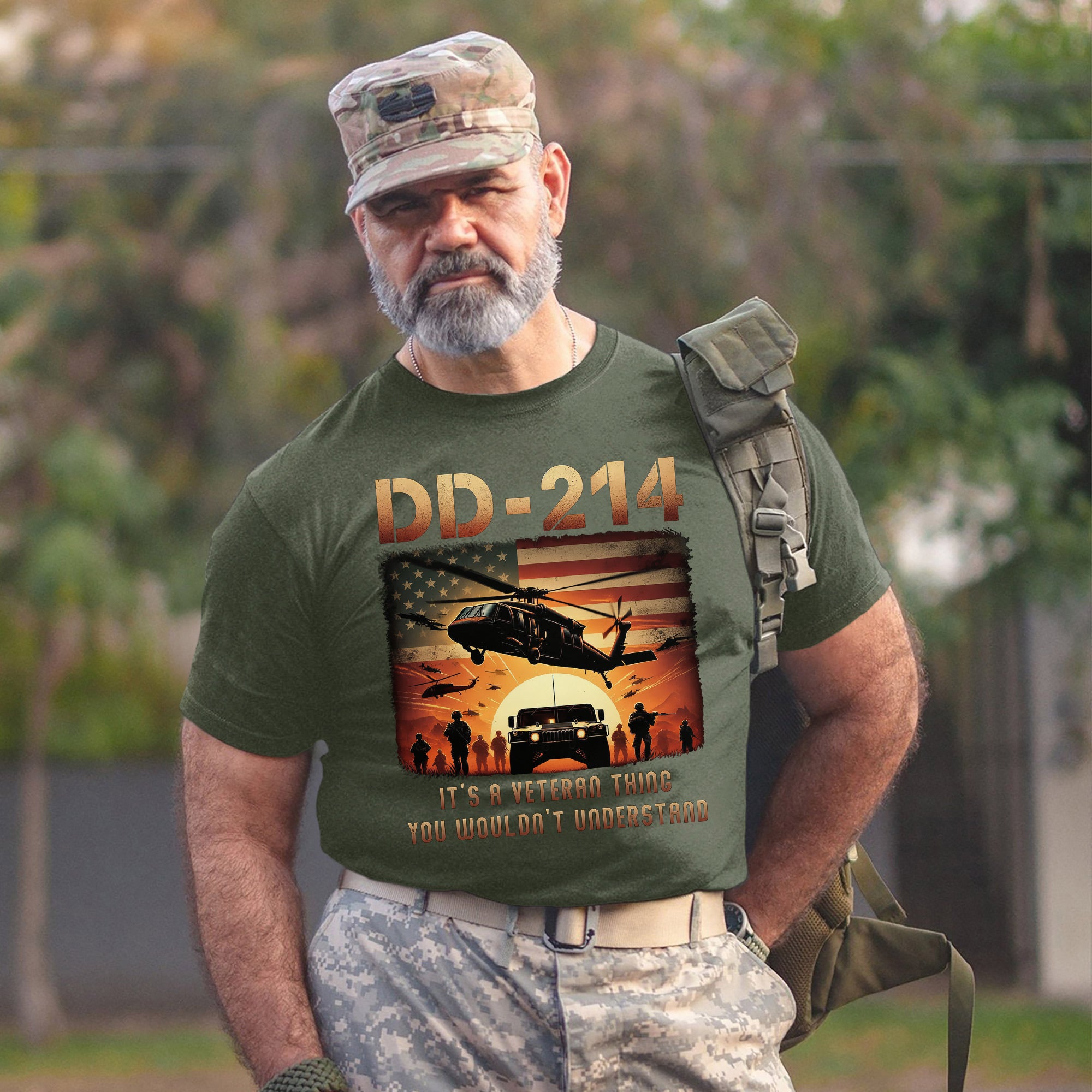 DD 214 It’s a Veteran Thing You Wouldn’t Understand US Military Pride T-Shirt
