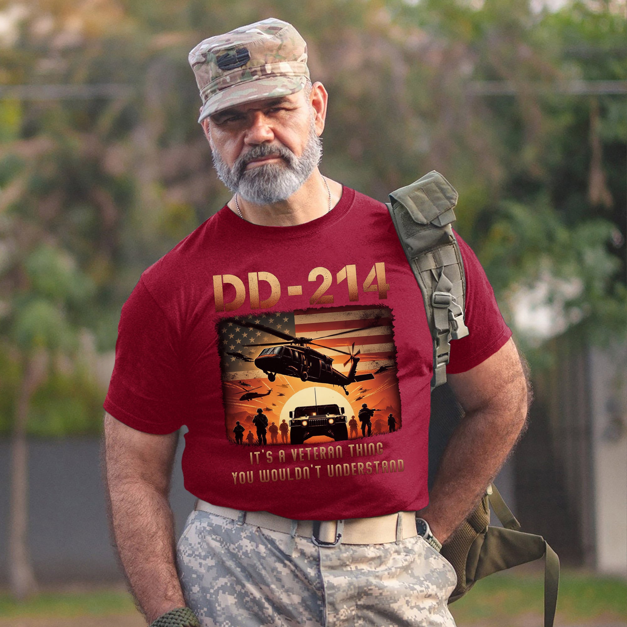 DD 214 It’s a Veteran Thing You Wouldn’t Understand US Military Pride T-Shirt