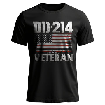 DD214 Veteran US Military Discharge Paper T-Shirt