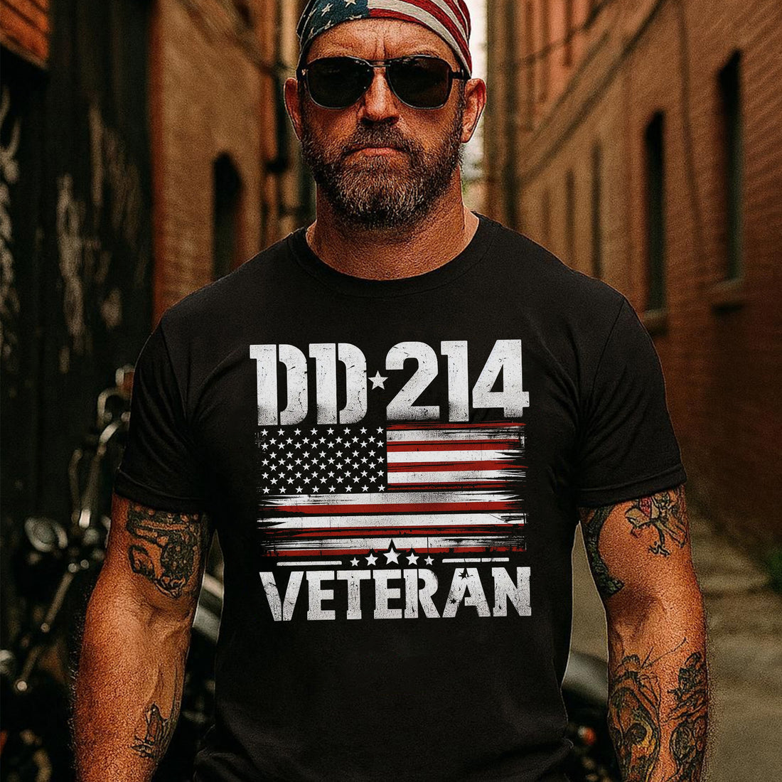 DD214 Veteran US Military Discharge Paper Proud American Veteran T-Shirt