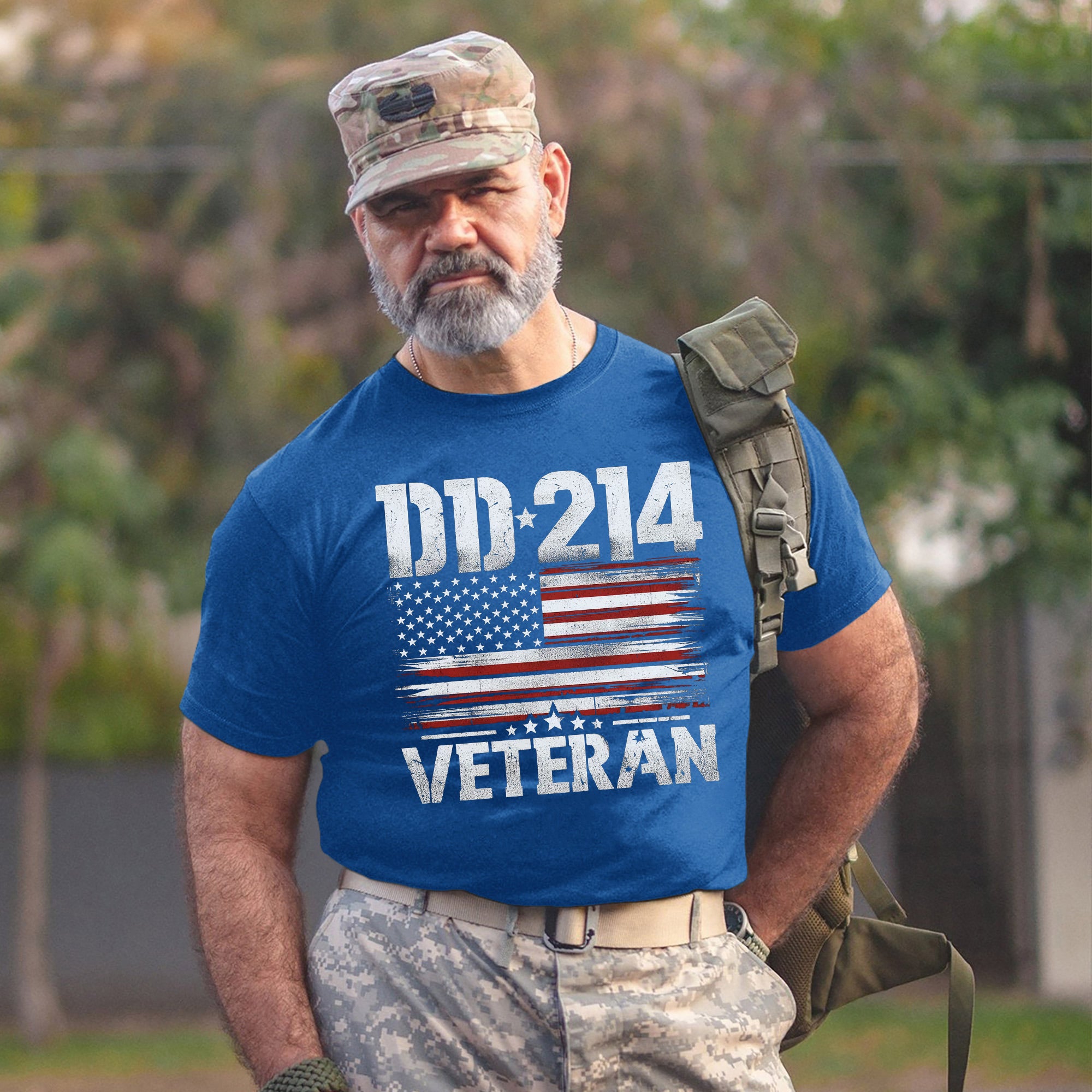 DD214 Veteran US Military Discharge Paper Proud American Veteran T-Shirt