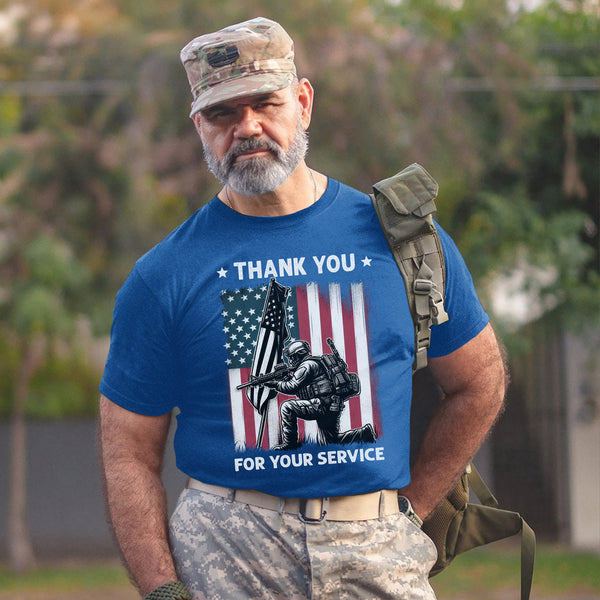 Thank You for Your Service Veteran Tribute T-Shirt