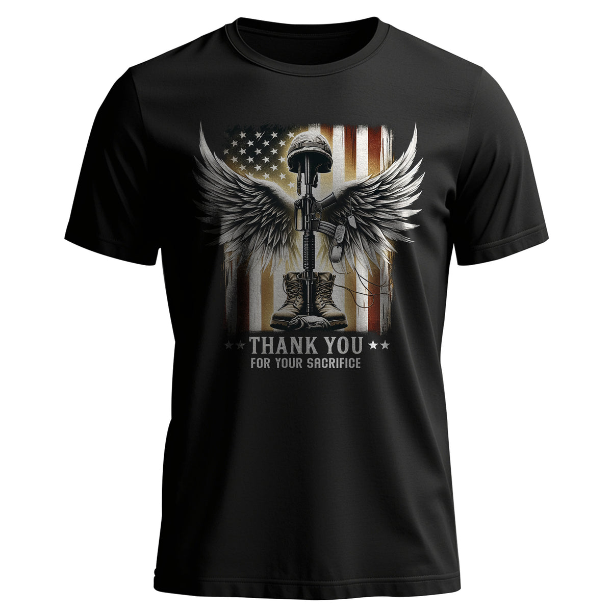 Thank You for Your Sacrifice Veteran T-Shirt Main image