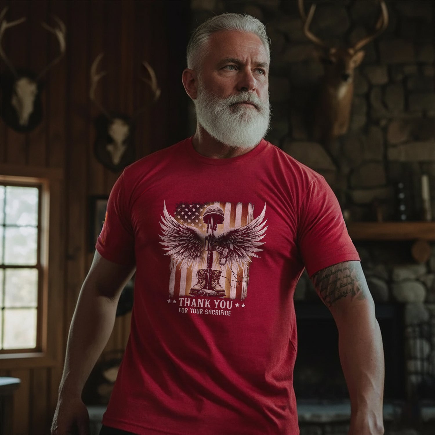 Thank You for Your Sacrifice Veteran T-Shirt Secondary image
