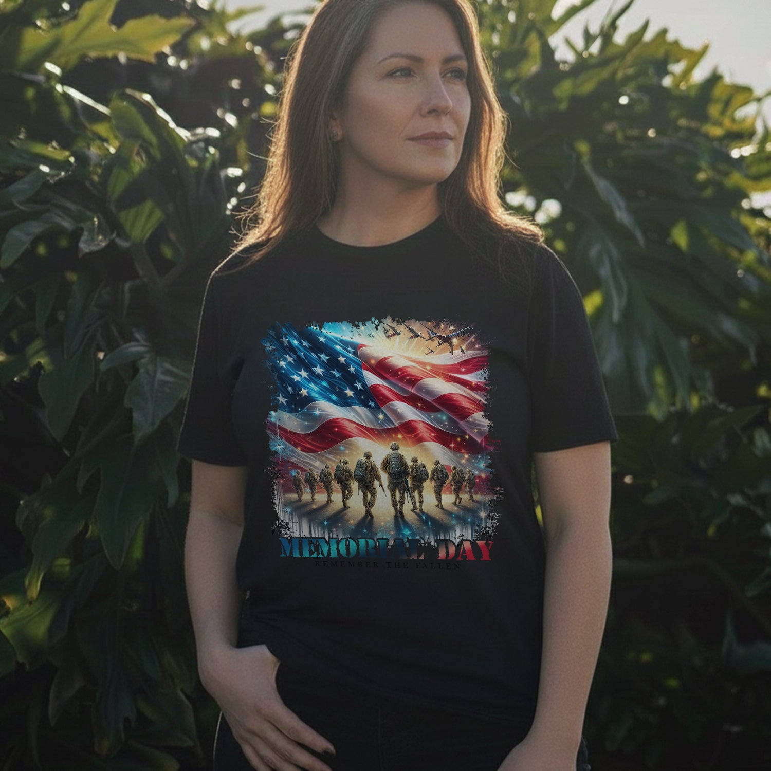 Memorial Day Remember the Fallen Veteran T-Shirt