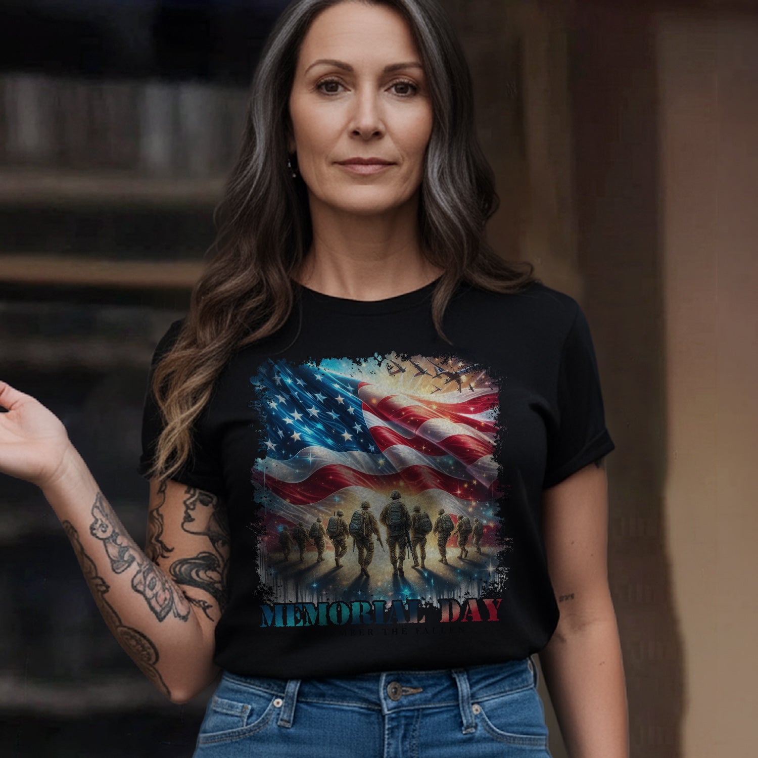 Memorial Day Remember the Fallen Veteran T-Shirt