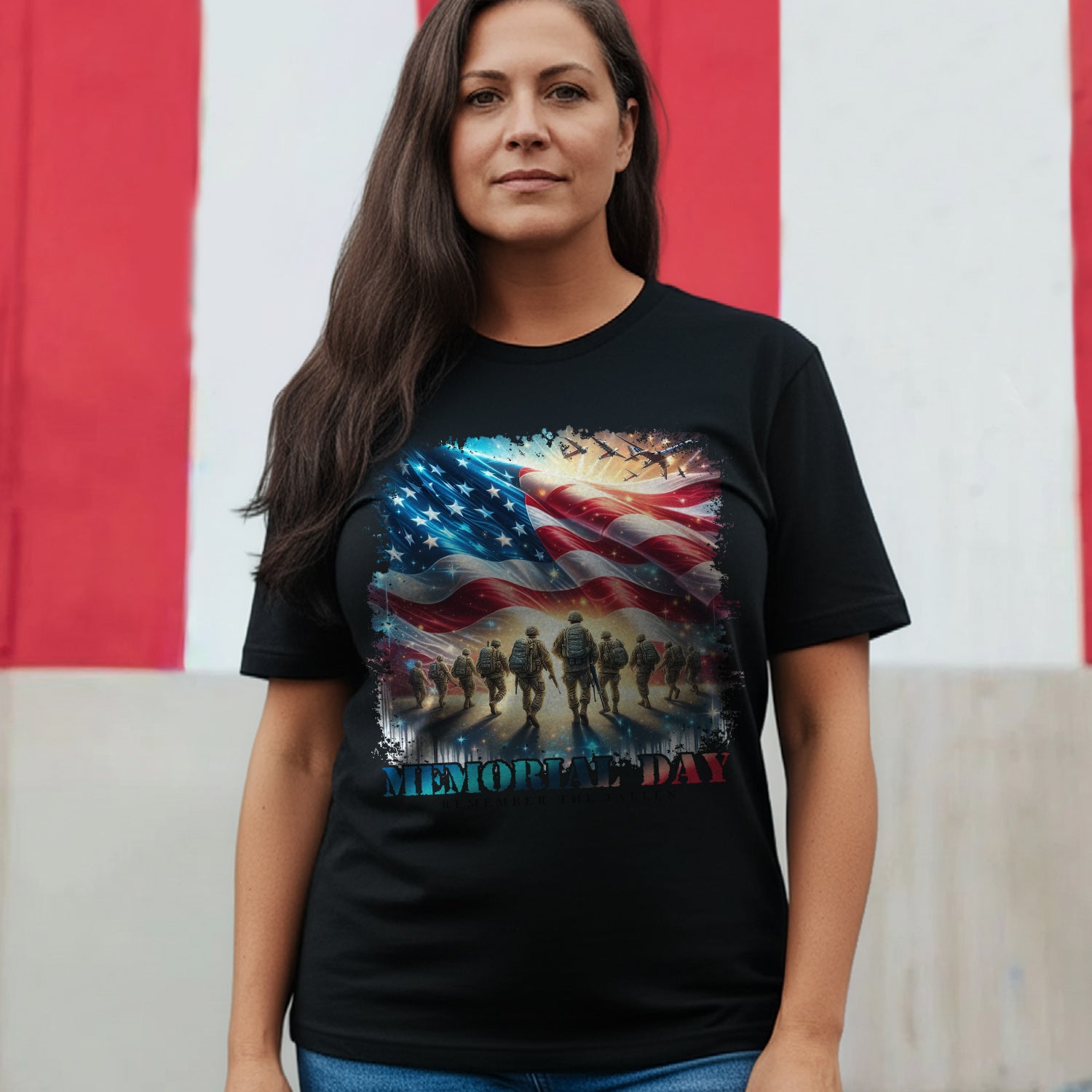Memorial Day Remember the Fallen Veteran T-Shirt