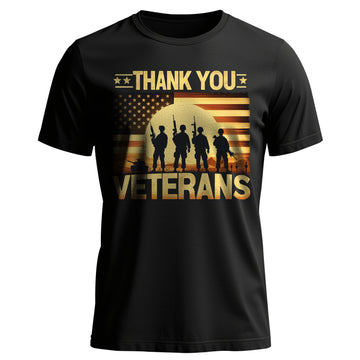 Thank You Veteran Patriotic Tribute US T-Shirt