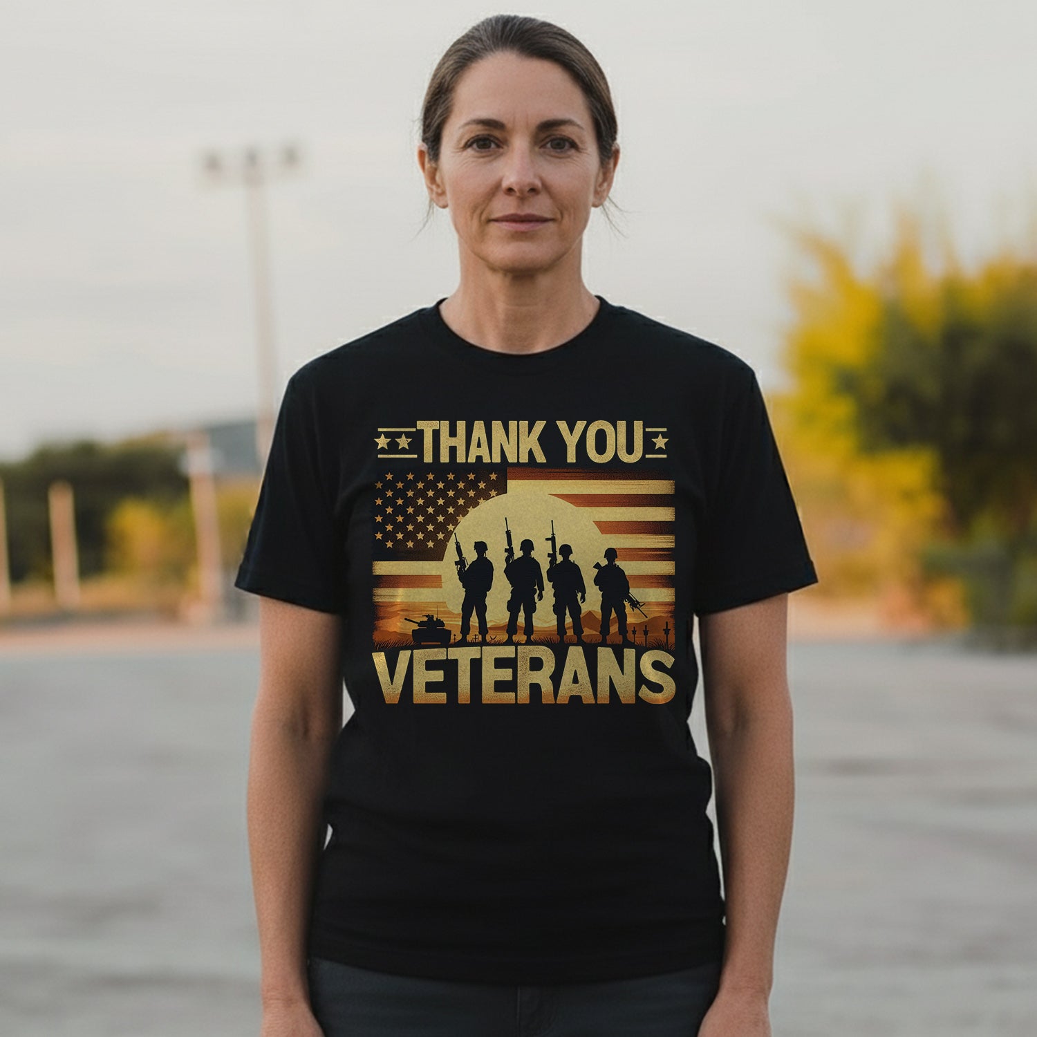 Thank You Veteran Patriotic Tribute US T-Shirt