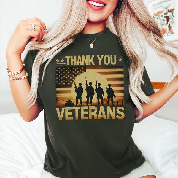 Thank You Veteran Patriotic Tribute US T-Shirt