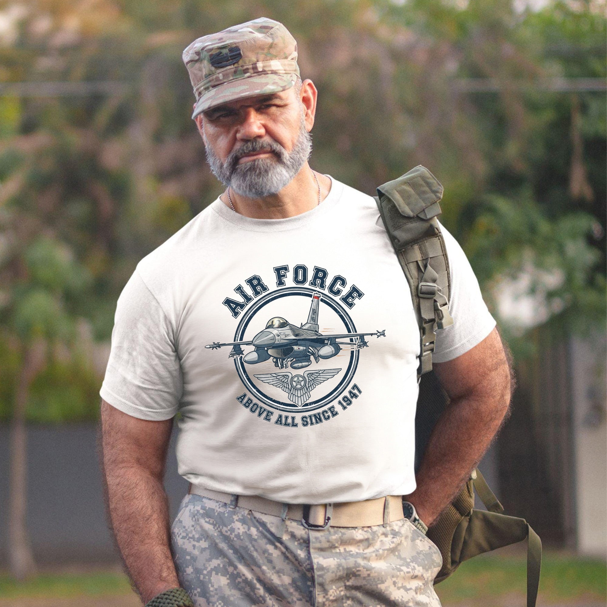 Air Force Above All Since 1947 US Military Patriotic Honoring Service and Sacrifice T-Shirt