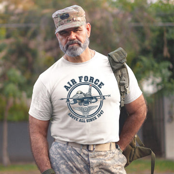 Air Force Above All Since 1947 US Military Patriotic Honoring Service and Sacrifice T-Shirt