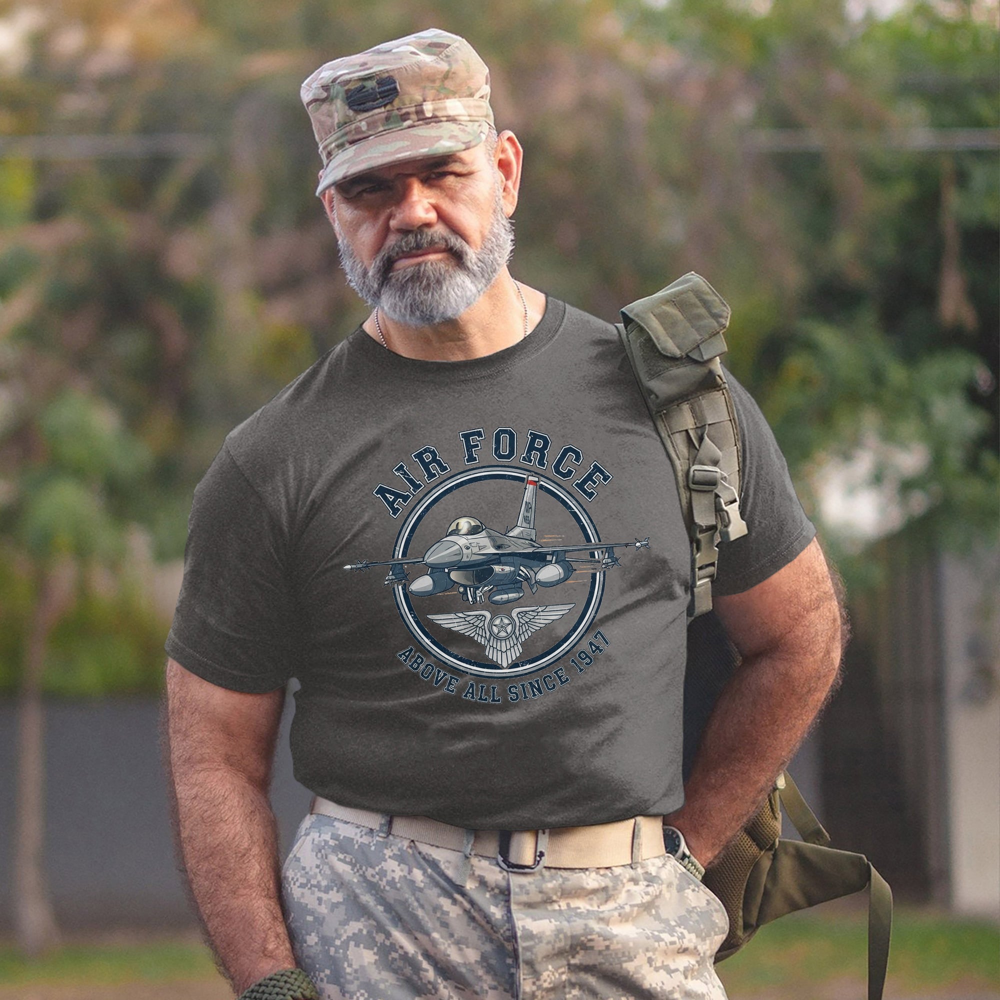 Air Force Above All Since 1947 US Military Patriotic Honoring Service and Sacrifice T-Shirt