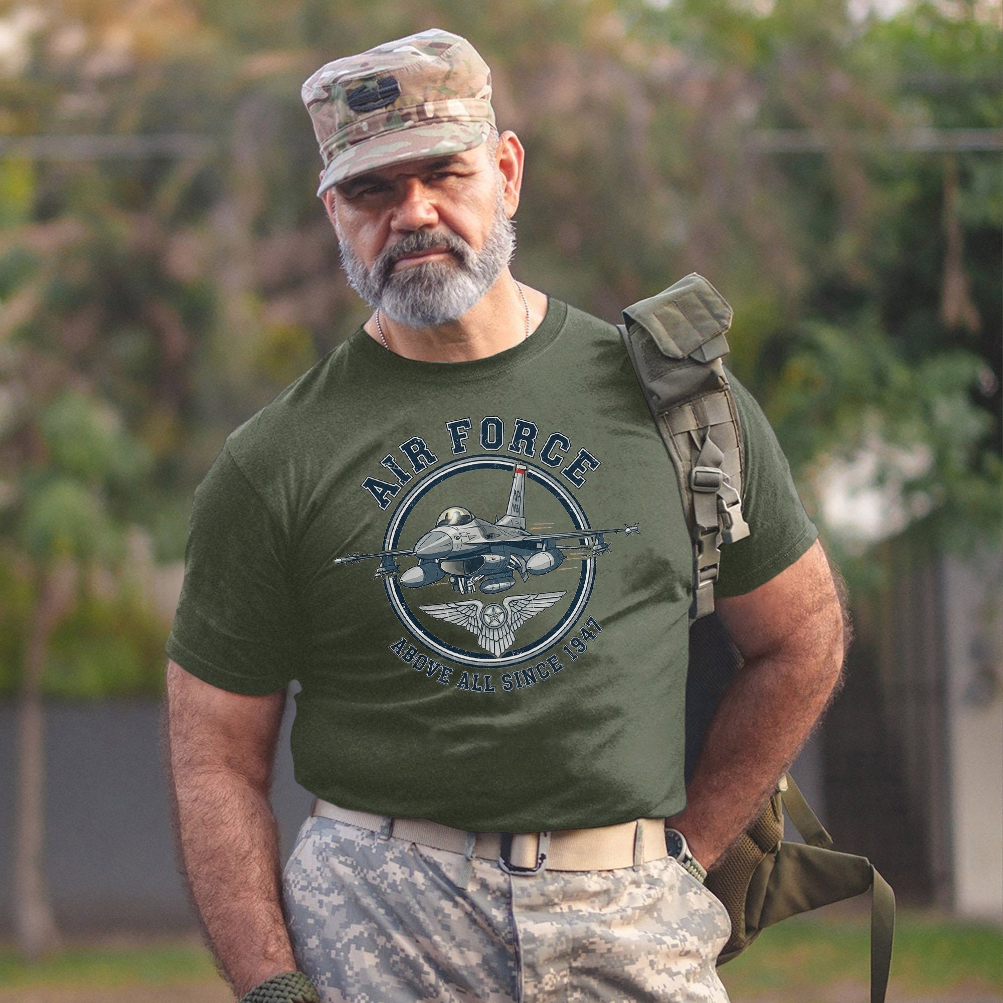 Air Force Above All Since 1947 US Military Patriotic Honoring Service and Sacrifice T-Shirt