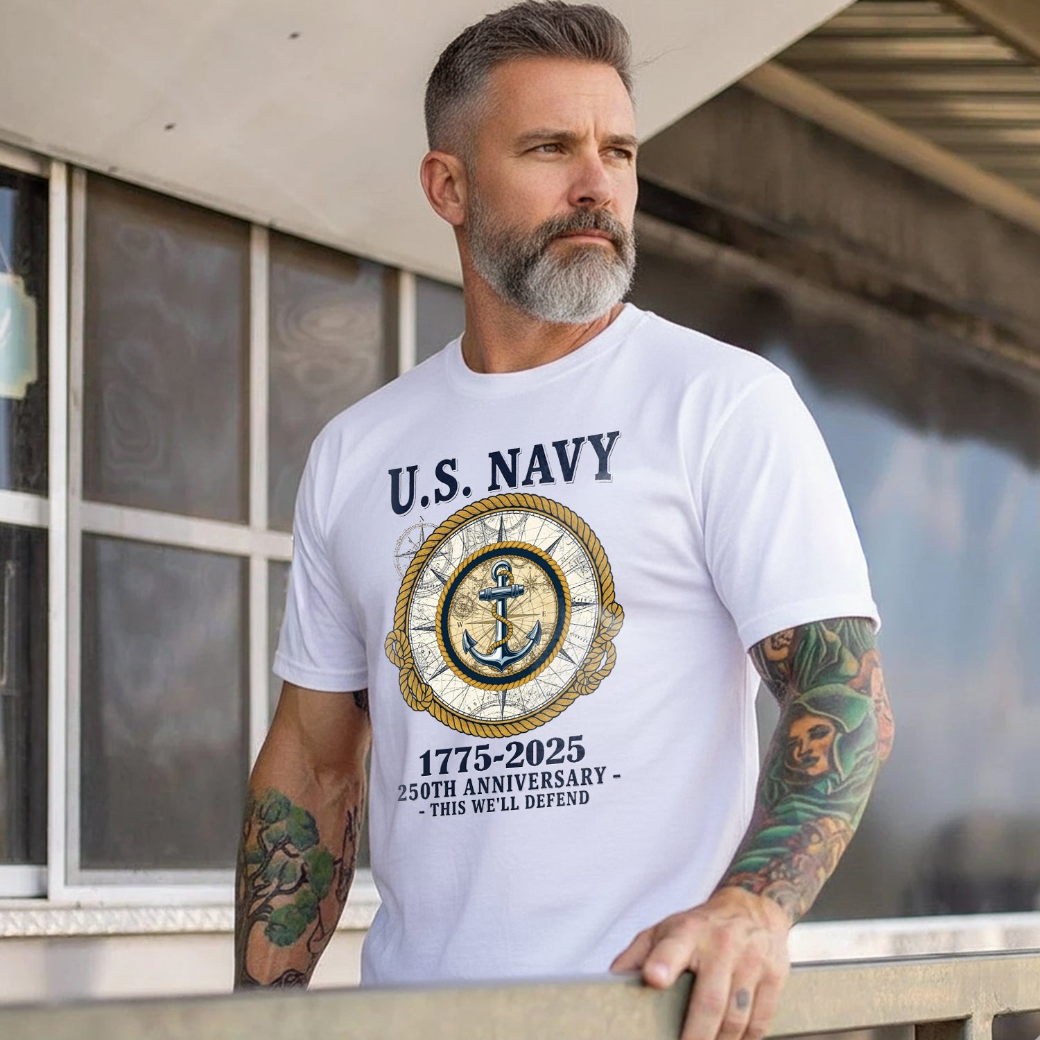 US Navy 250th Anniversary This We’ll T-Shirt