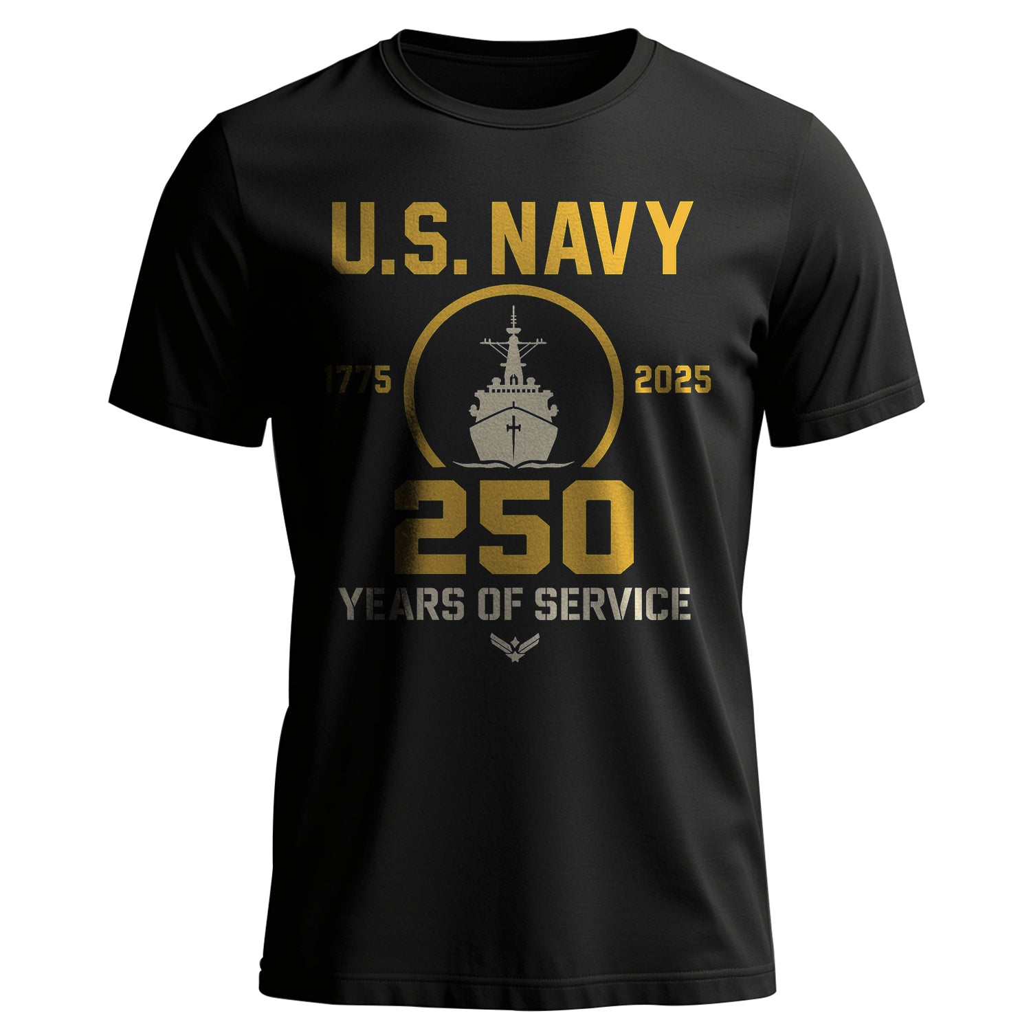 1775–2025 250 Years of Service US Military T-Shirt