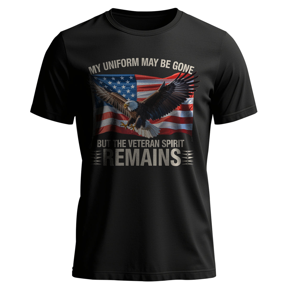My Uniform’s Gone but the Veteran Lives On T-Shirt Main image