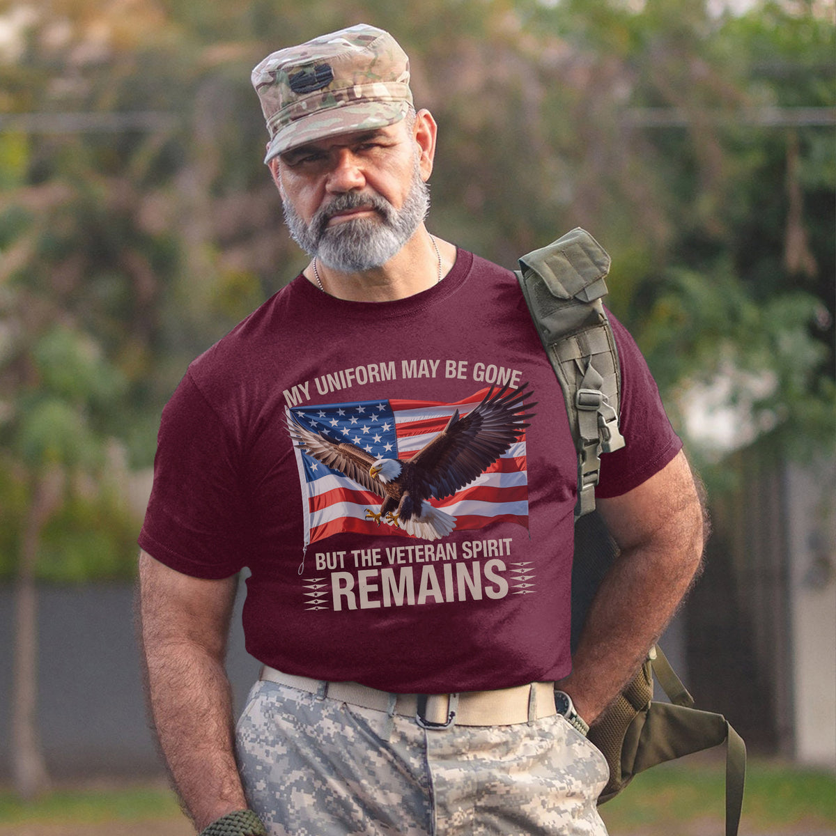My Uniform’s Gone but the Veteran Lives T-Shirt