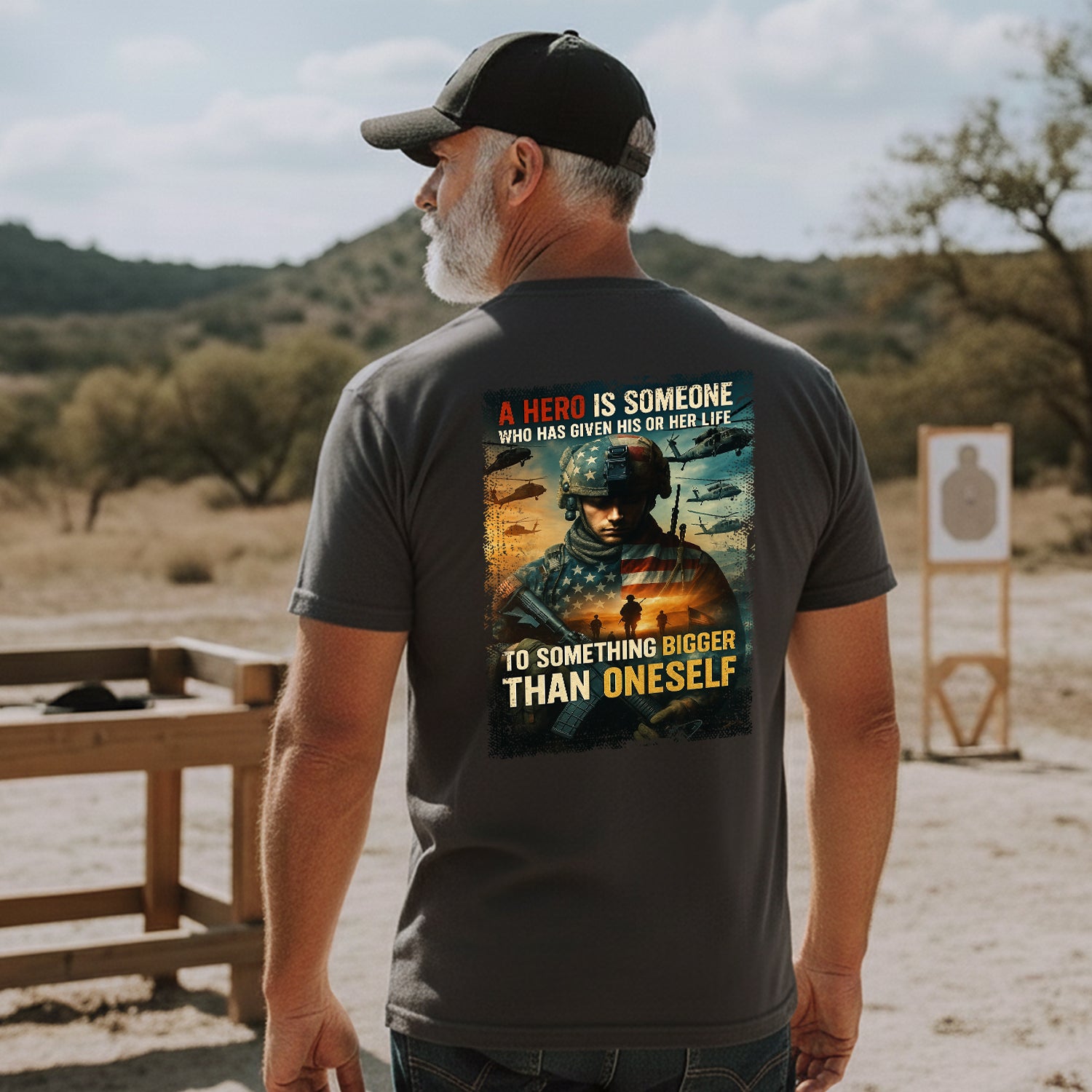 A Hero Is Someone Who Gave Their Life to T-Shirt