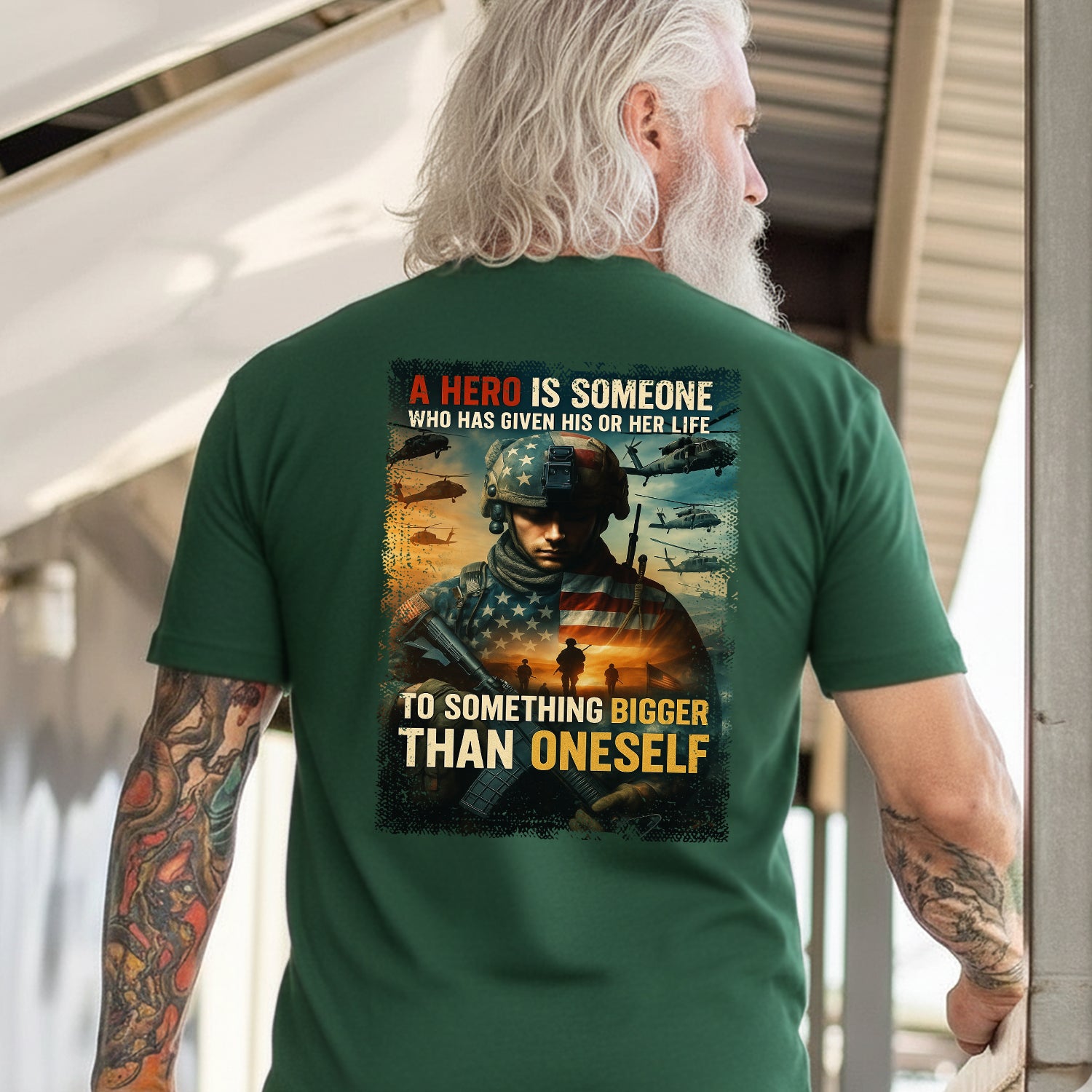 A Hero Is Someone Who Gave Their Life to T-Shirt