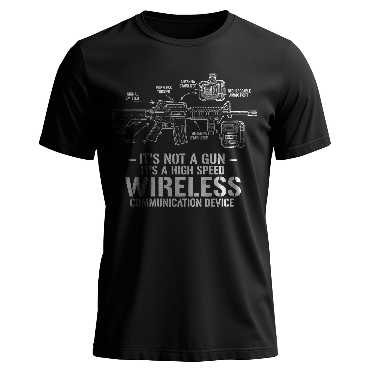 It’s Not a Gun It’s a High Speed Wireless T-Shirt