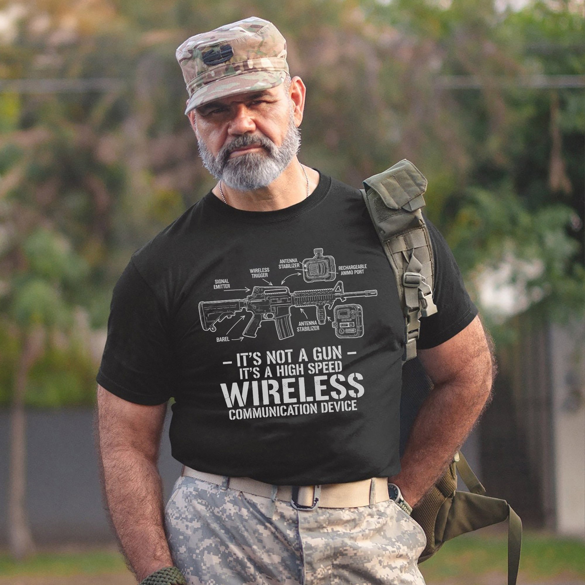 It’s Not a Gun It’s a High Speed Wireless T-Shirt
