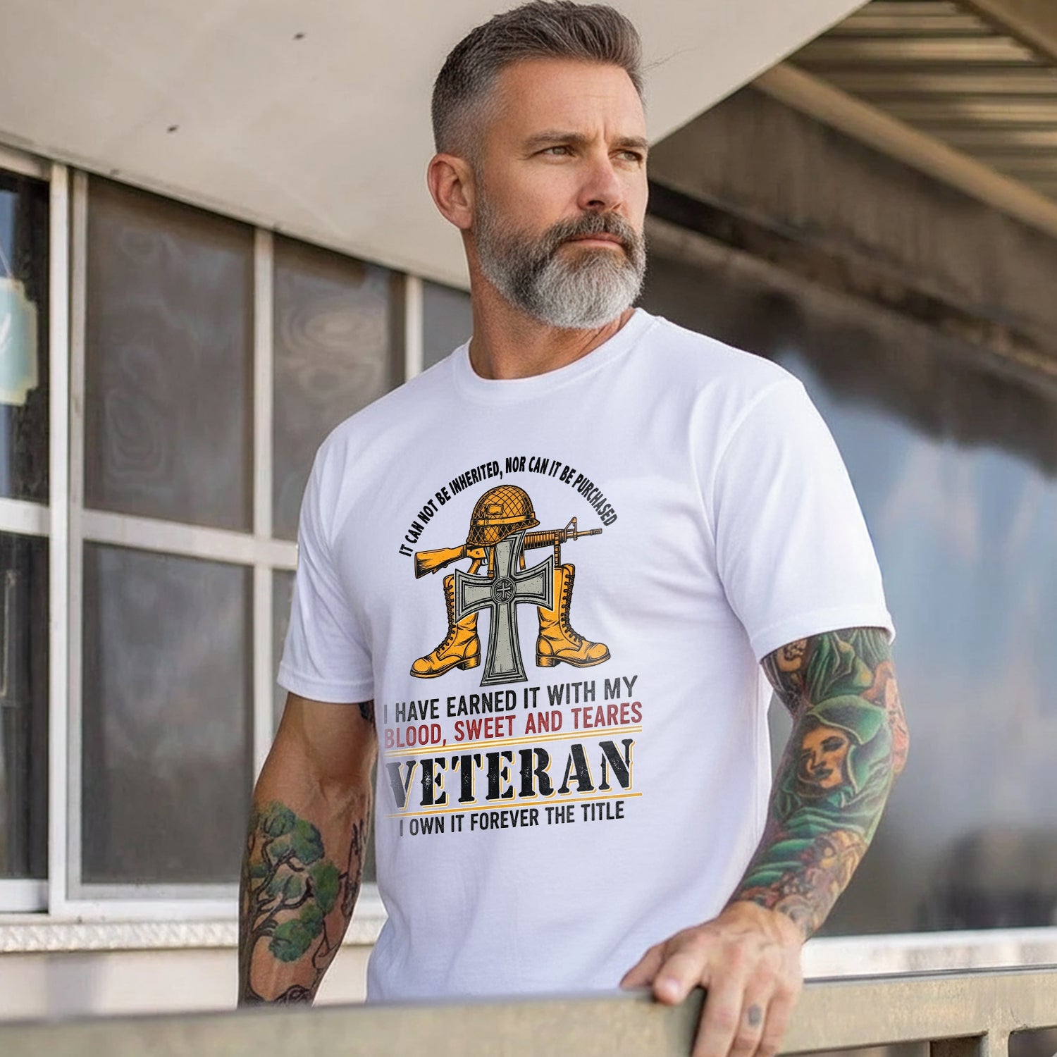 Earned with Blood Sweat and Tears I Own T-Shirt