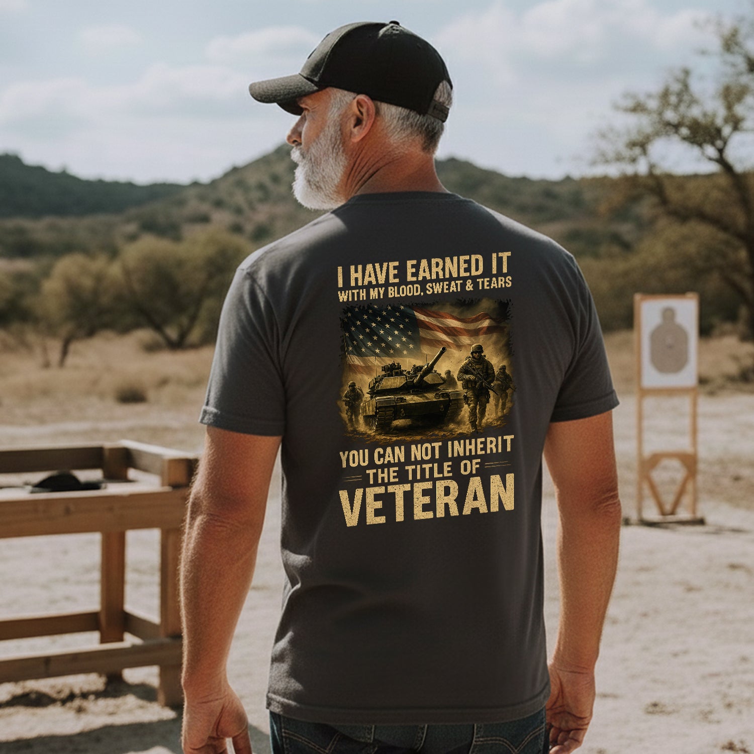 Earned with Blood Sweat and Tears You T-Shirt