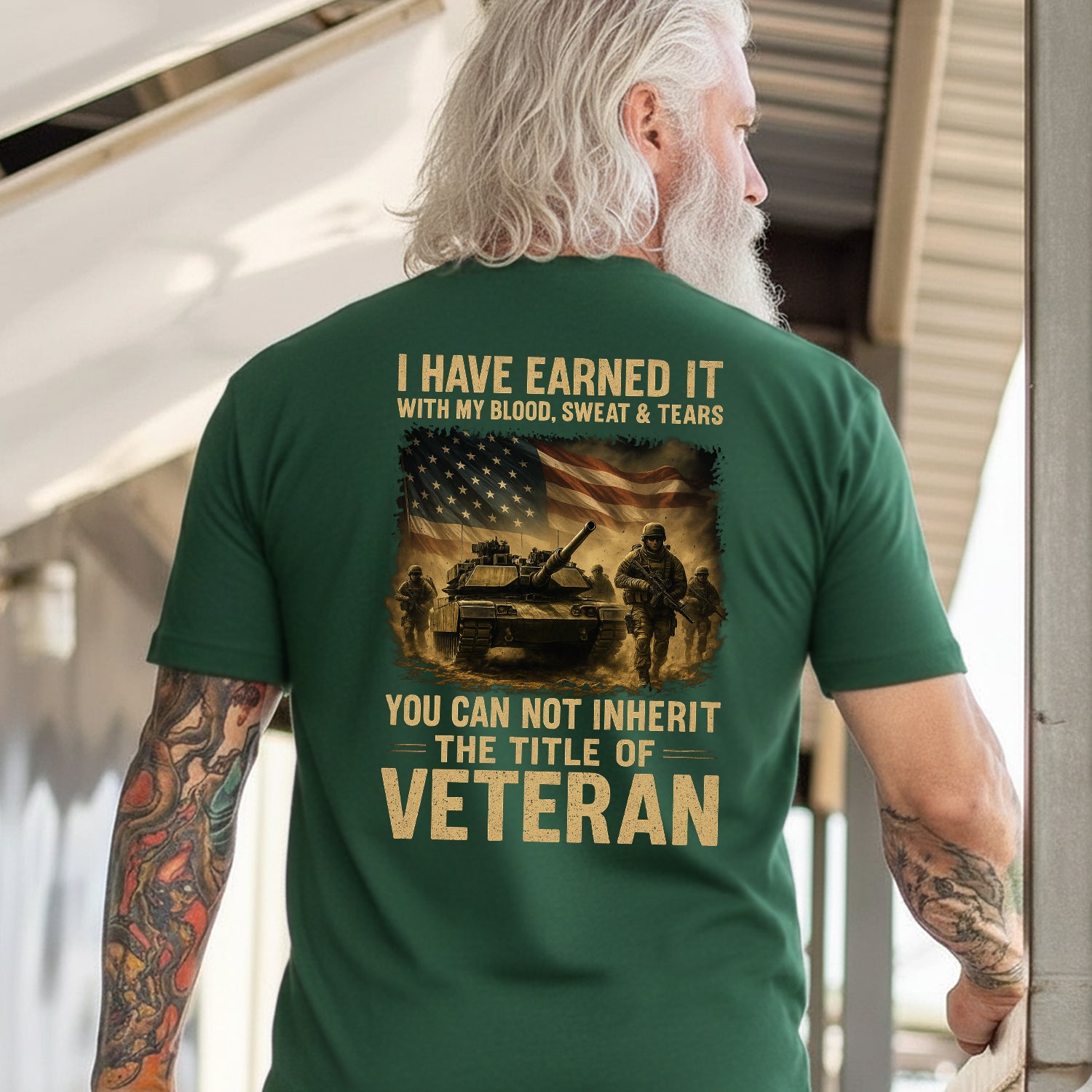 Earned with Blood Sweat and Tears You T-Shirt