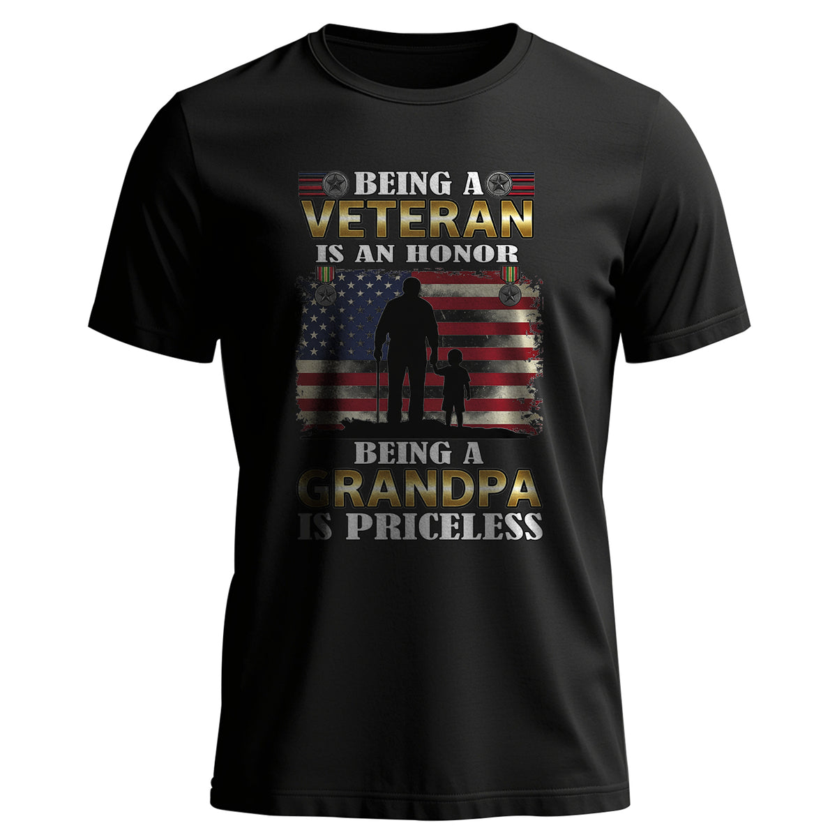 Being a Veteran Is an Honor Being a T-Shirt Main image