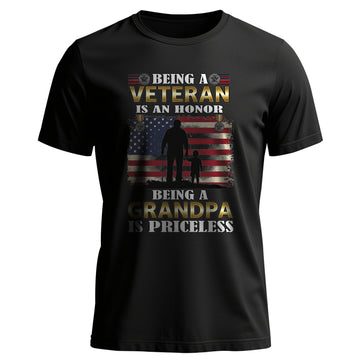 Being a Veteran Is an Honor Being a T-Shirt