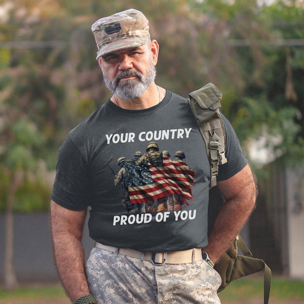 Your Country Proud of You US Military T-Shirt