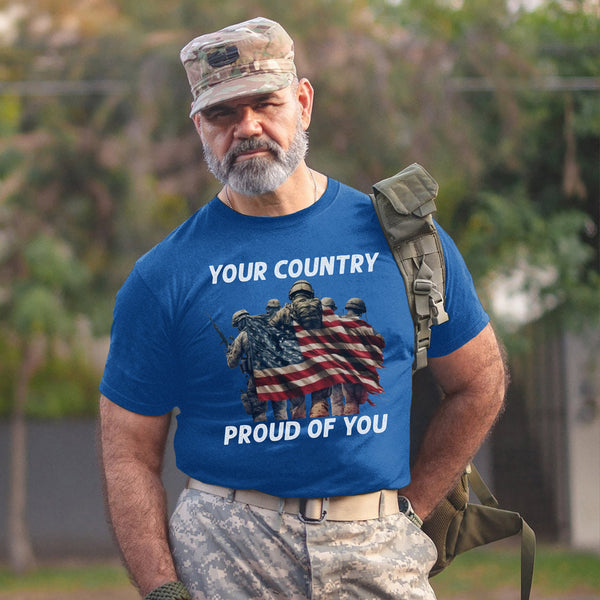 Your Country Proud of You US Military T-Shirt