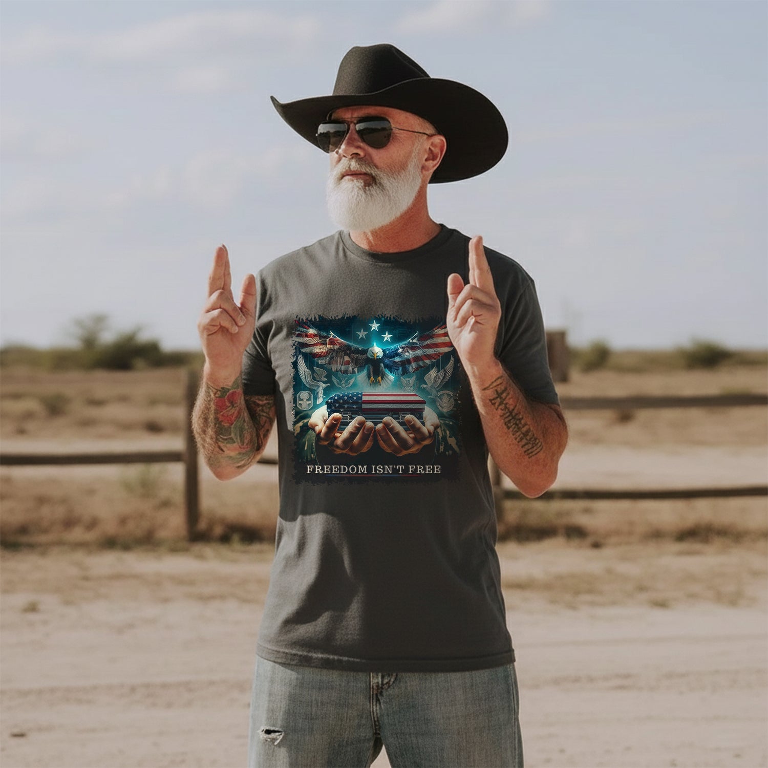 Freedom Isn’t Free Proud US Veteran T-Shirt