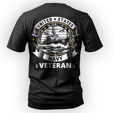 United States Navy Veteran US Military T-Shirt