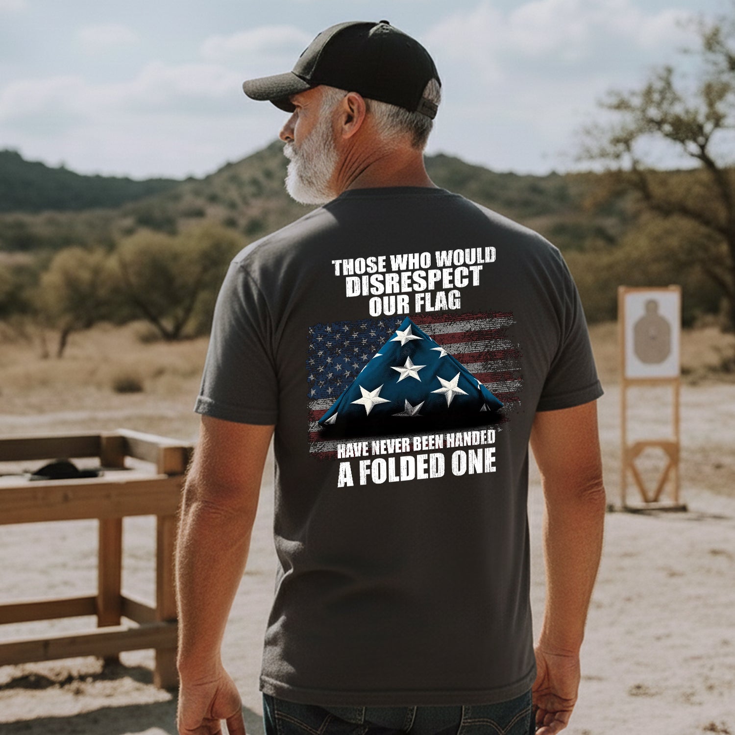 Those Who Disrespect Our Flag Never T-Shirt
