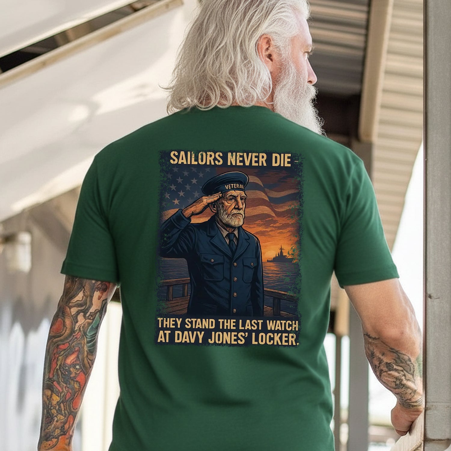 Sailors Never Die They Stand the Last T-Shirt