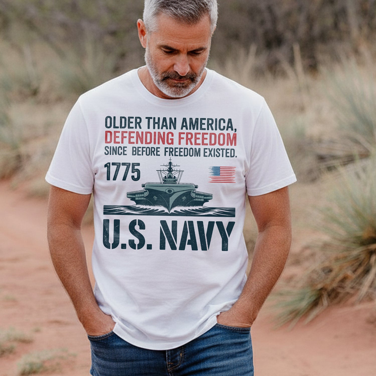 Older Than America Defending Freedom Since T-Shirt