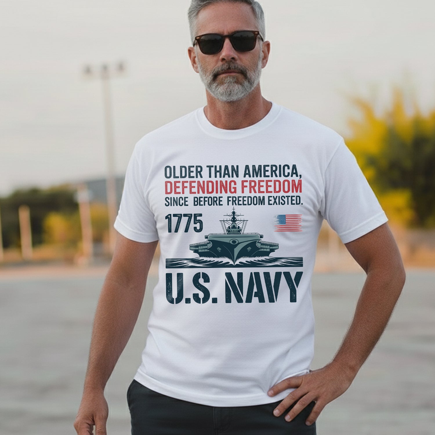 Older Than America Defending Freedom Since T-Shirt