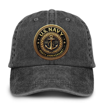 US Navy 250th Anniversary Tribute Baseball Cap