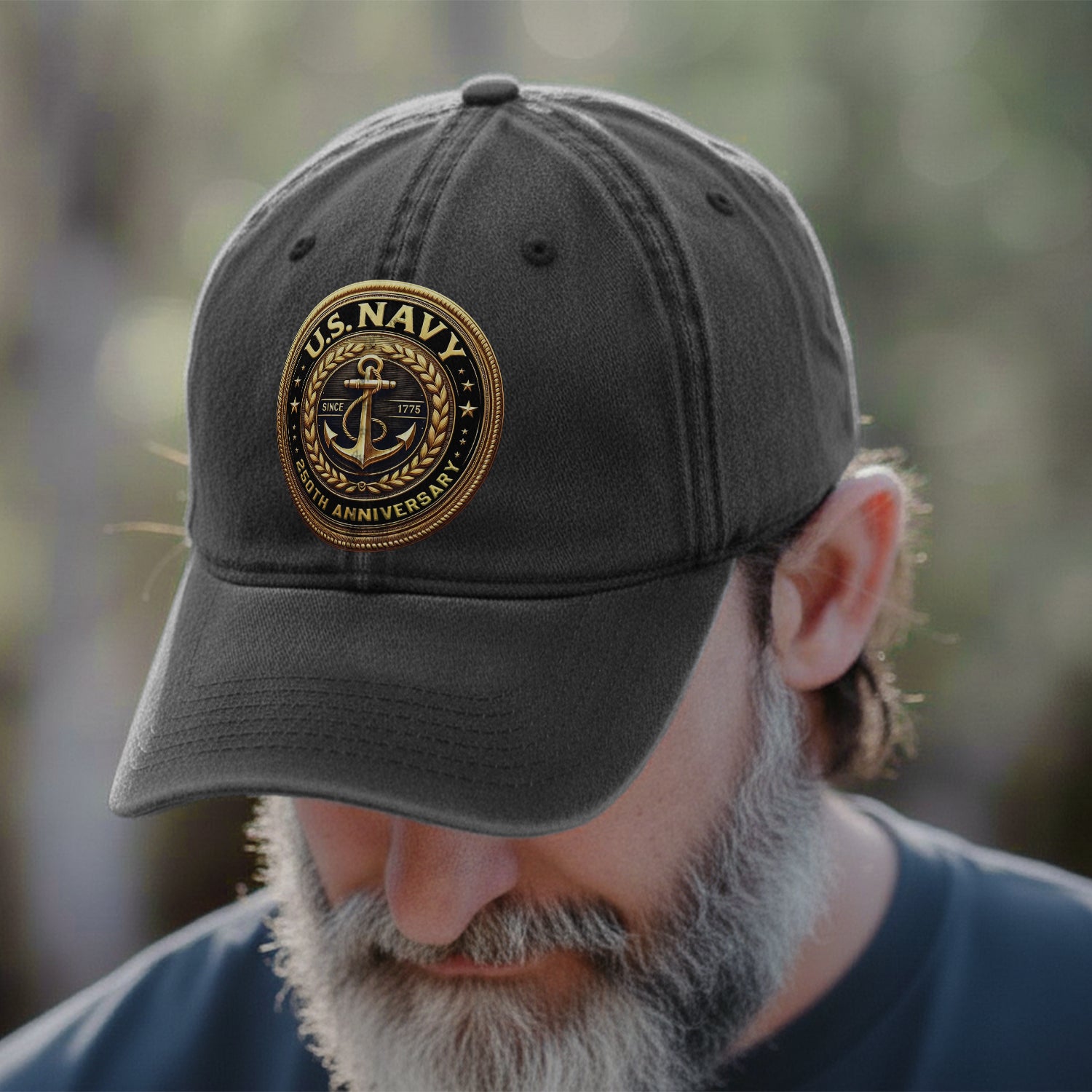 US Navy 250th Anniversary Tribute Baseball Cap Secondary image