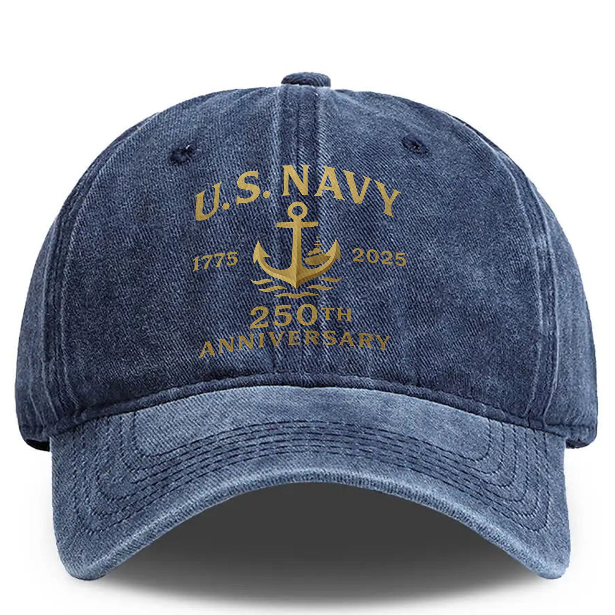 US Navy 250th Anniversary Tribute Baseball Cap