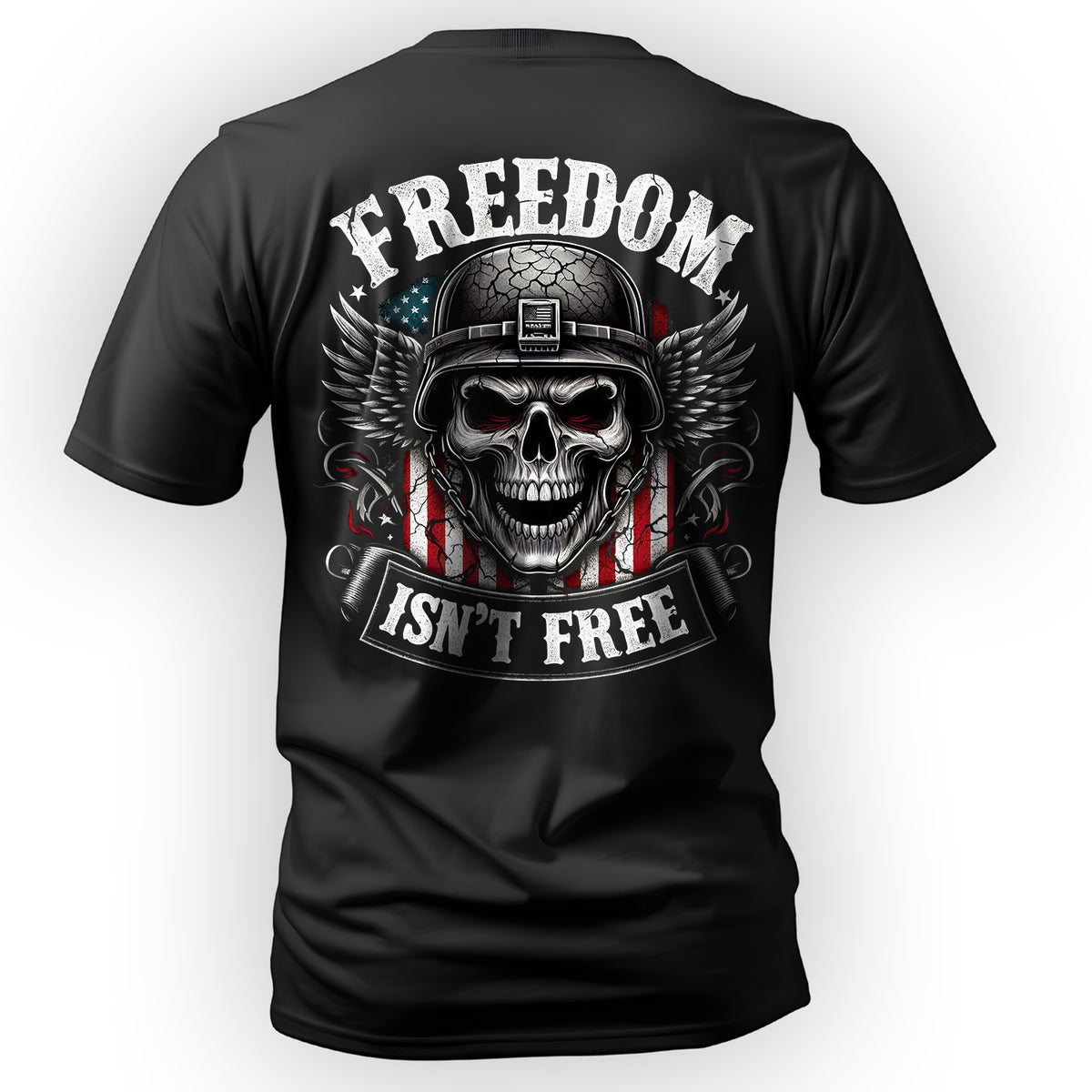 Freedom Isn’t Free US Military Veteran T-Shirt Main image