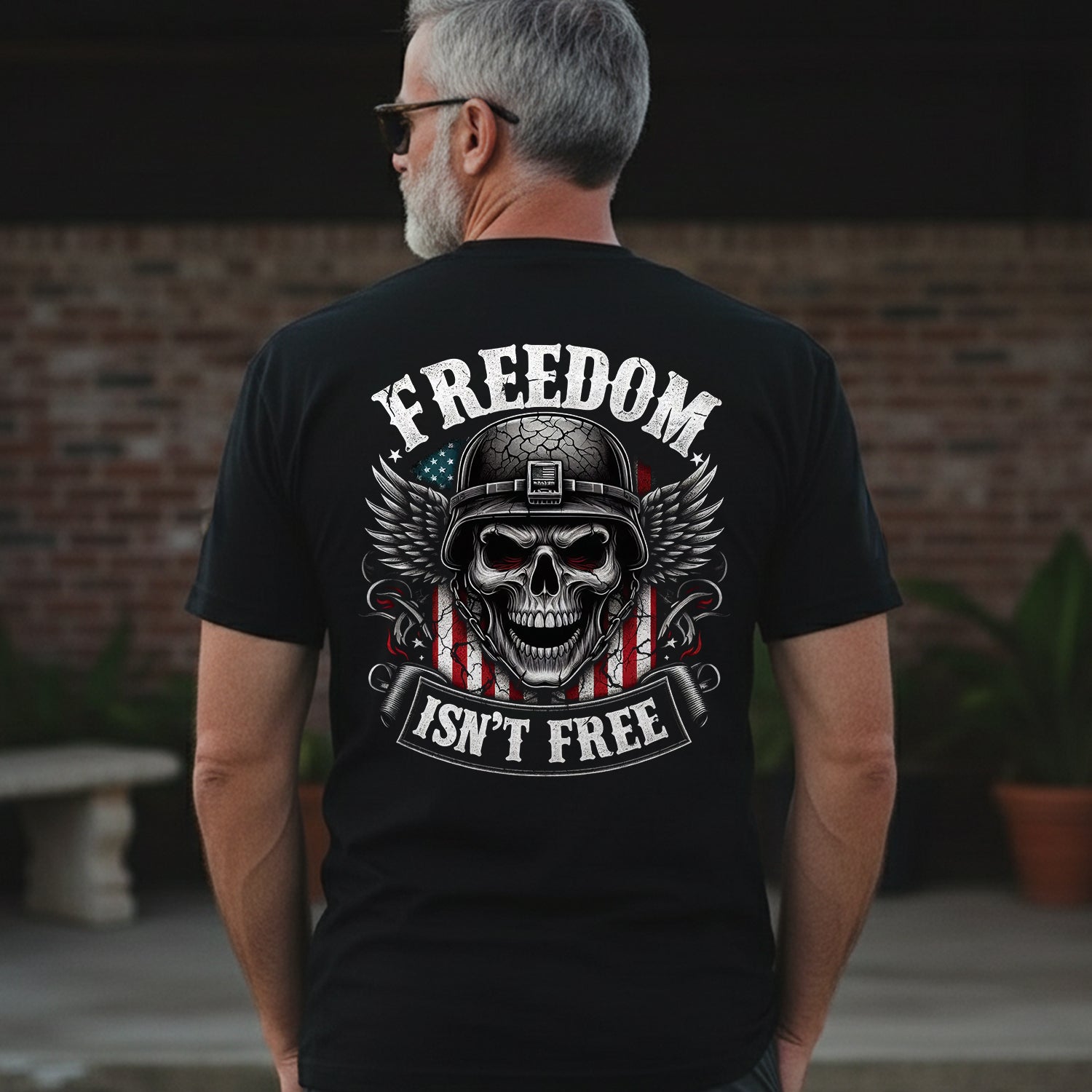 Freedom Isn’t Free US Military Veteran T-Shirt