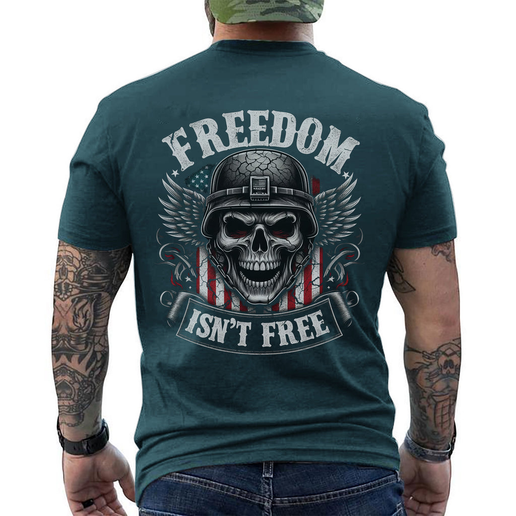 Freedom Isn’t Free US Military Veteran T-Shirt
